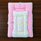 Muslin Carry Bed - Doodles & Pink