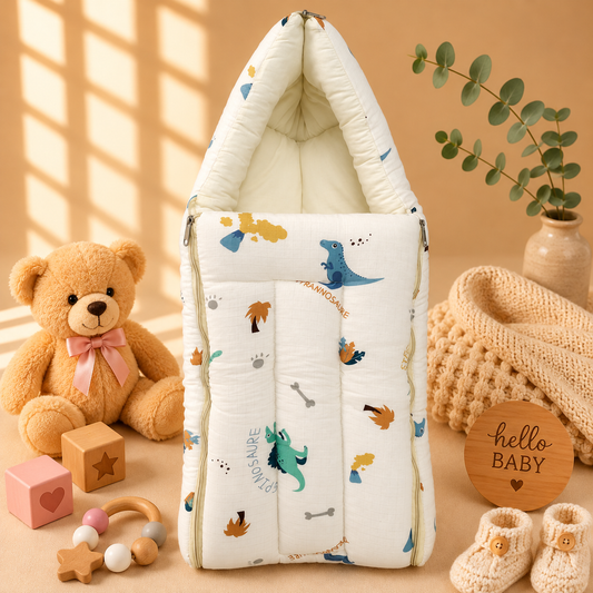 Muslin Carry Nest - dino
