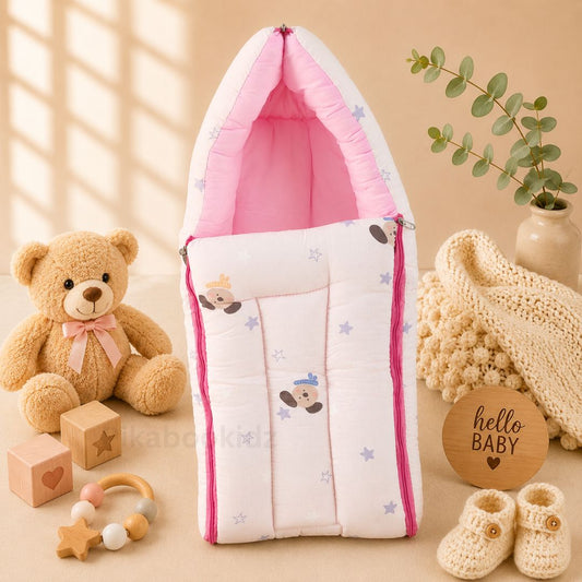 Muslin Carry Nest - Pink