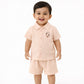 Muslin Shirt and trousers set - Beige