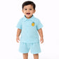 Muslin Shirt and trousers set - Pastel Blue