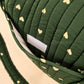 Olive green Heart Muslin Diaper Bag for Newborn | Pikaboo Kidz