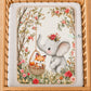 Muslin Cotton Waterproof Baby Dry Sheet S size Digital print
