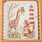 Muslin Cotton Waterproof Baby Dry Sheet S size Digital print