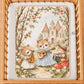 Muslin Cotton Waterproof Baby Dry Sheet S size Digital print