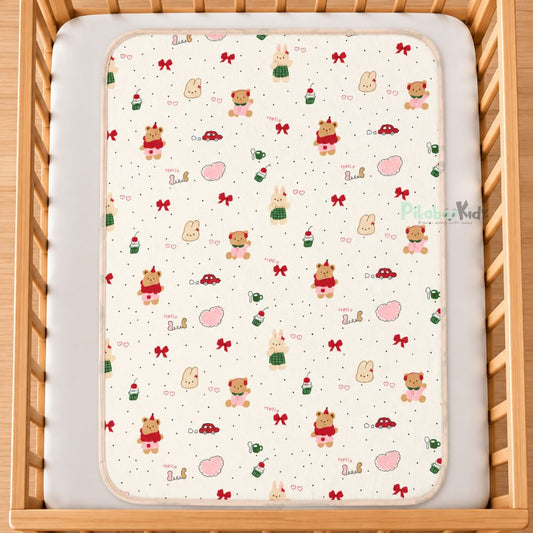 Muslin Cotton Waterproof Baby Dry Sheet S size