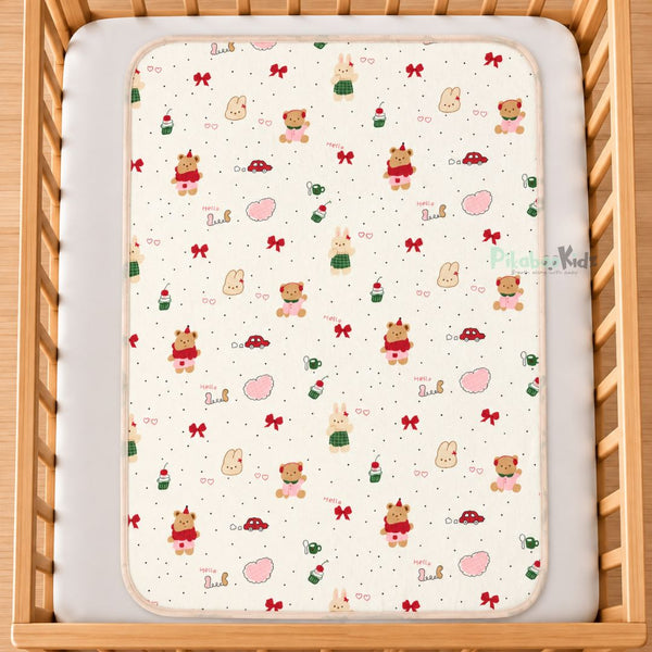 Muslin Cotton Waterproof Baby Dry Sheet S size