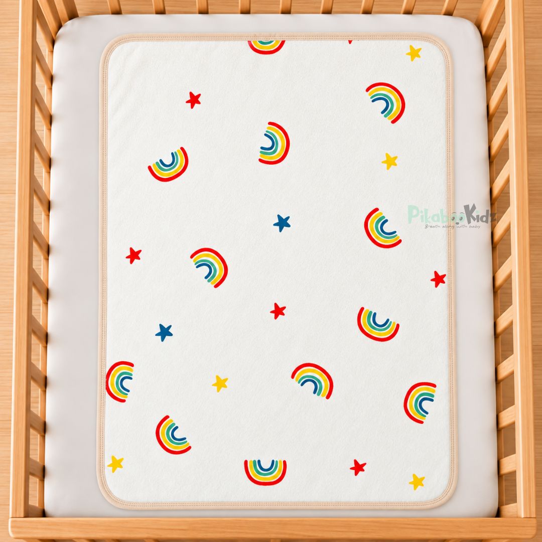 Muslin Cotton Waterproof Baby Dry Sheet S size