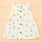 Muslin Button Sleeveless Frock - Desserts