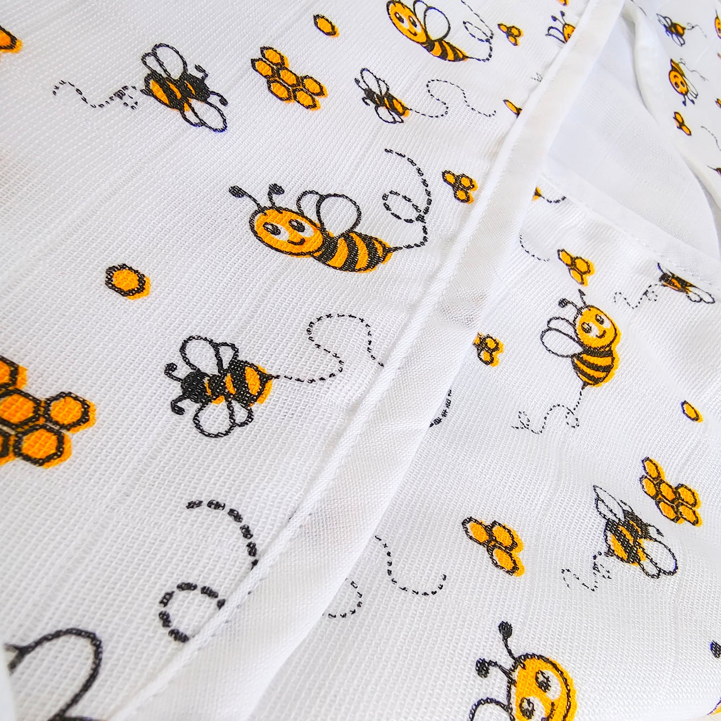Muslin Hooded Towel – Honeybee