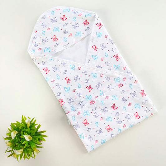 Muslin Hooded Towel – Butterfly