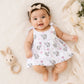 Knot Frock 0-3M – Elephants