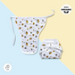 Button Jabla & Nappy set – Bees