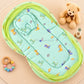Muslin Carry Nest + Net Bed Combo - Cute Green Dino
