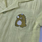 Crinkled Muslin Fullsleeve shirt and Pants - Olive Green
