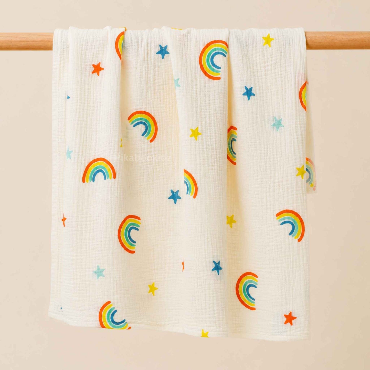 Premium Muslin Swaddle – Rainbows