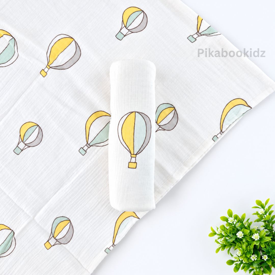 Muslin Swaddle – Balloons