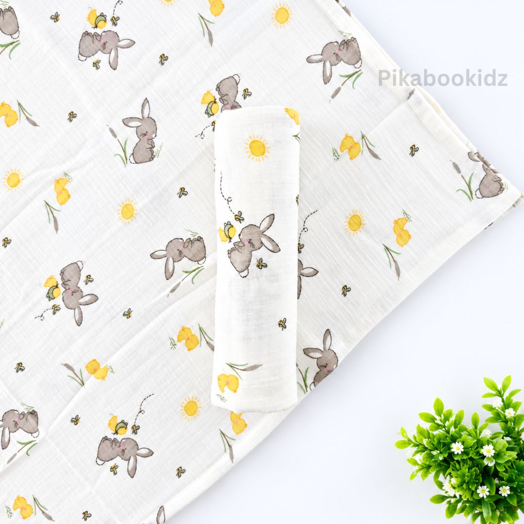 Muslin Swaddle – Bunny