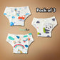 Muslin 6layer Velcro Nappy Combo Pack of 3 – NB to 3M (Random designs)