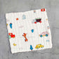6 layer Muslin Washcloth Combo of Any 5 (Assorted)