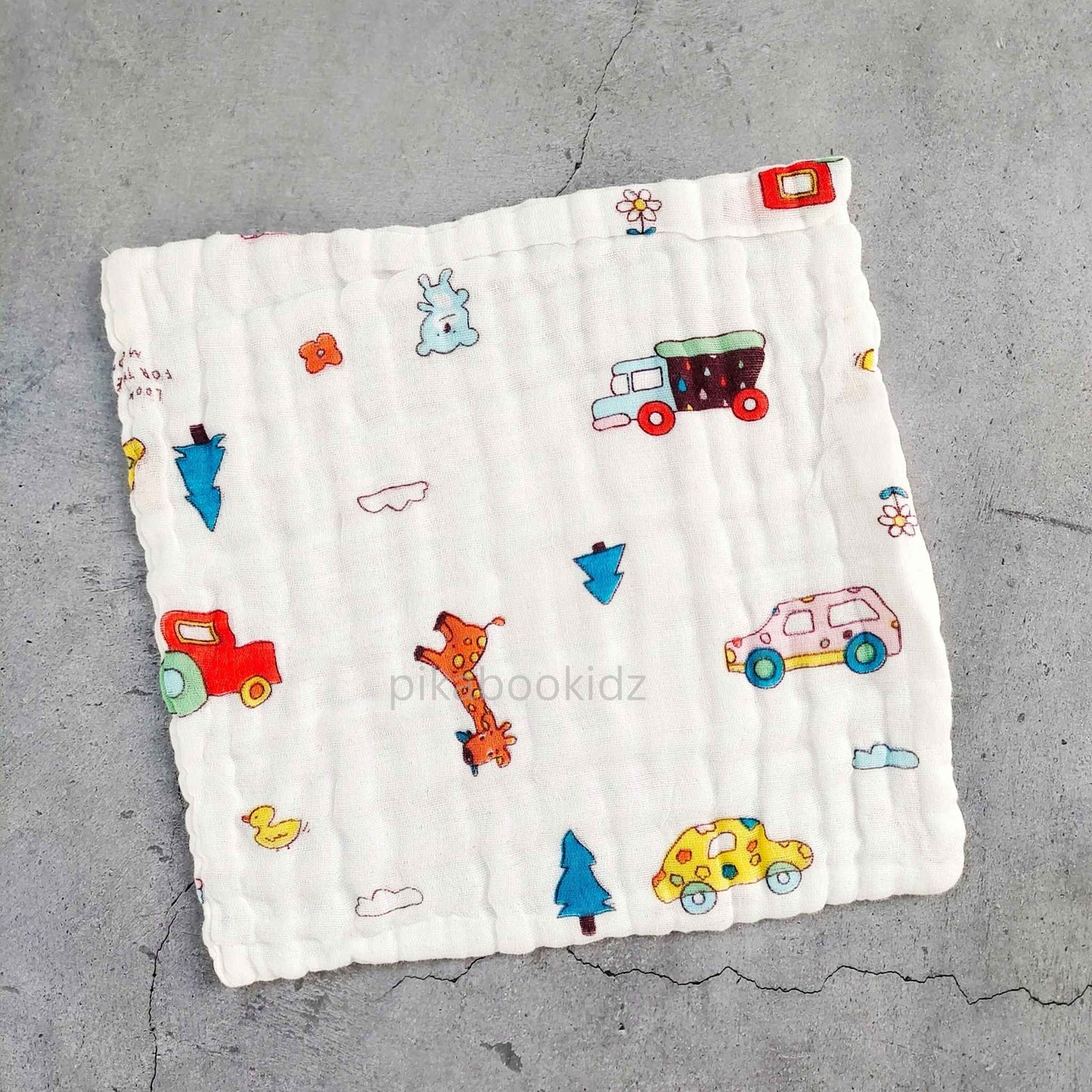 6 layer Muslin Washcloth Combo of Any 5 (Assorted)