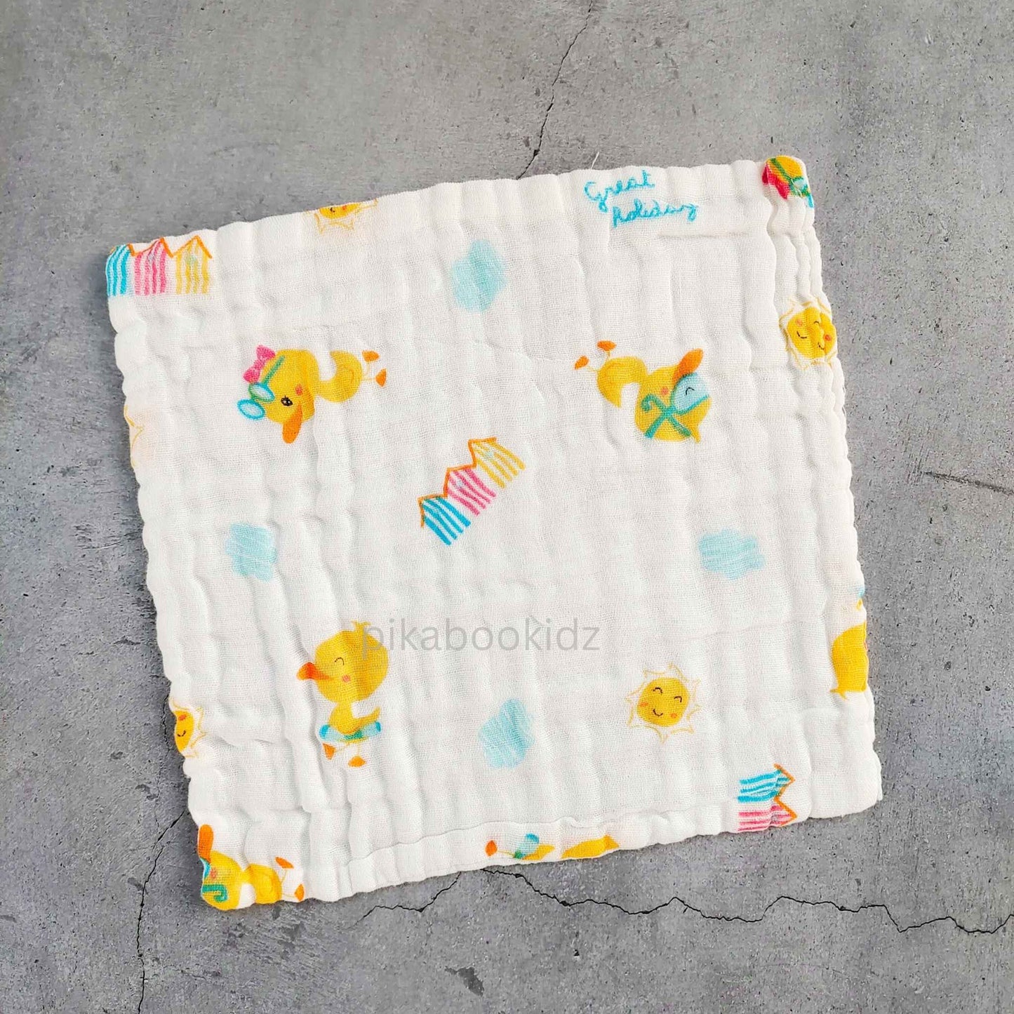 6 layer Muslin Washcloth Combo of Any 5 (Assorted)