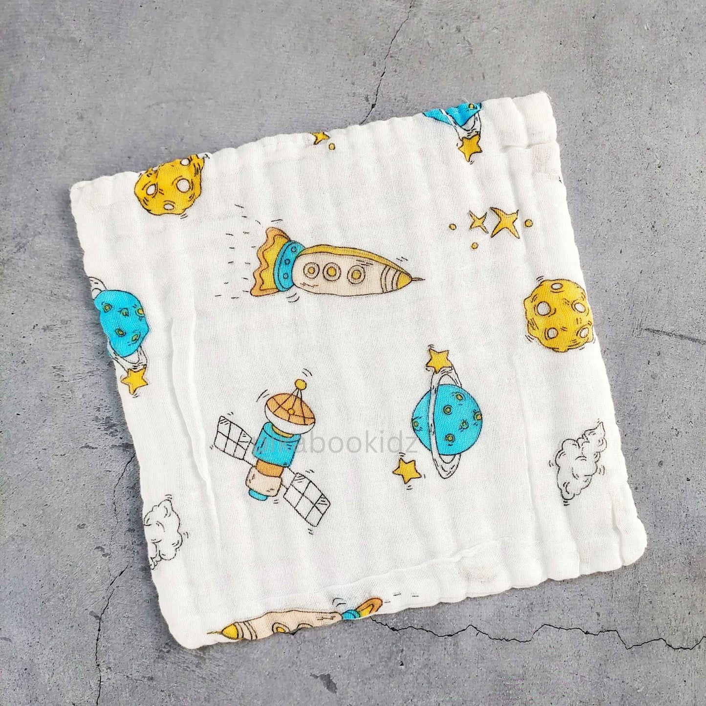 6 layer Muslin Washcloth Combo of Any 5 (Assorted)