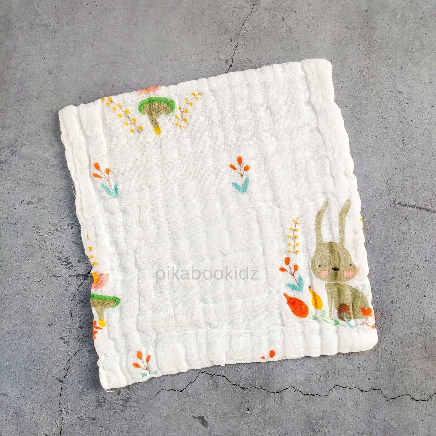 6 layer Muslin Washcloth Combo of Any 5 (Assorted)