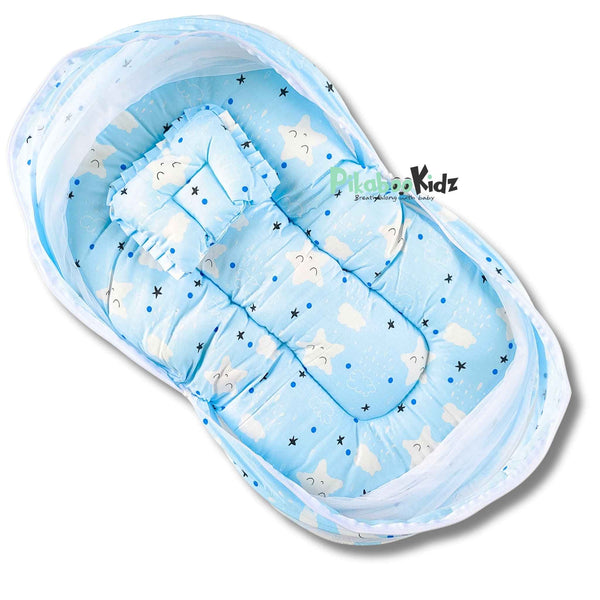 Baby Net BED – Blue Stars