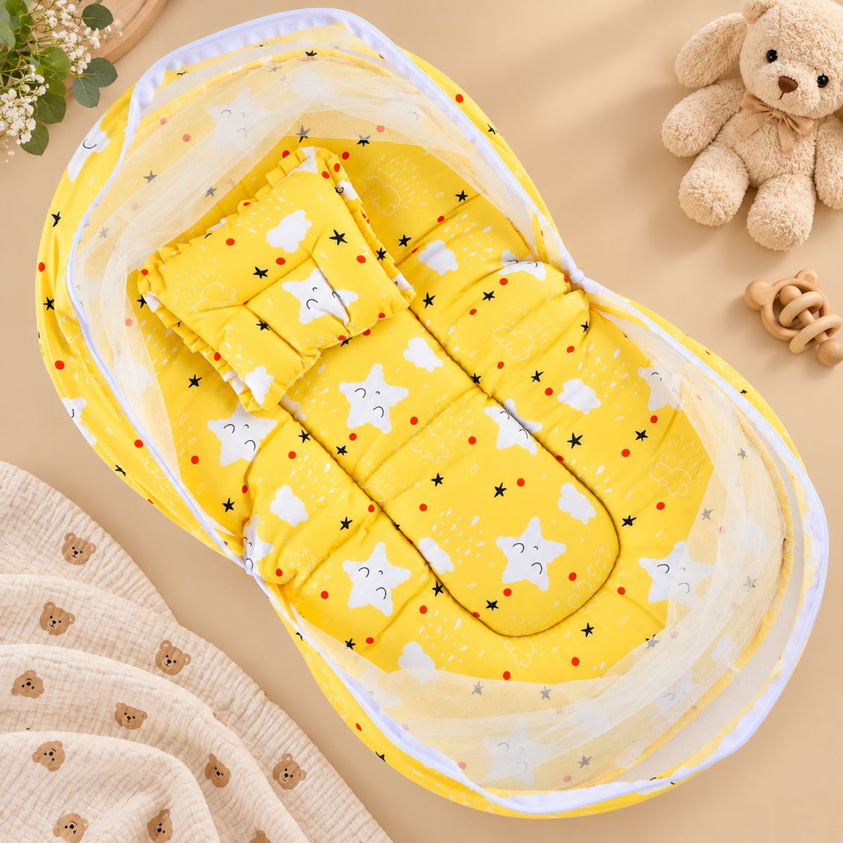 Baby Net BED (yellow)