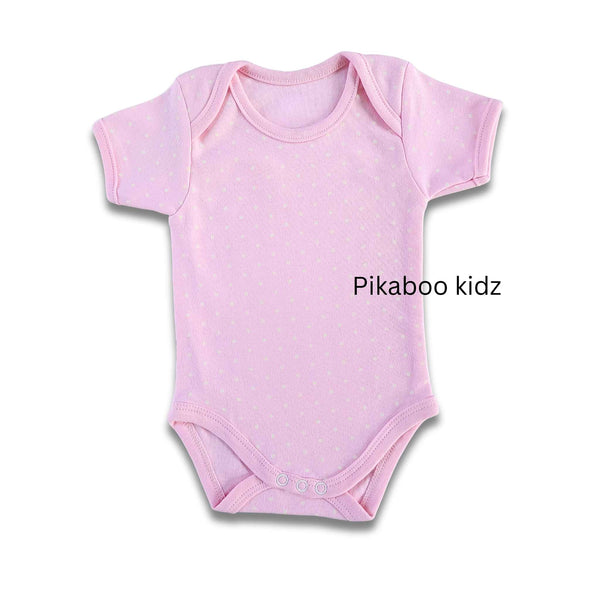 Onesies 0-3M – Pastel pink