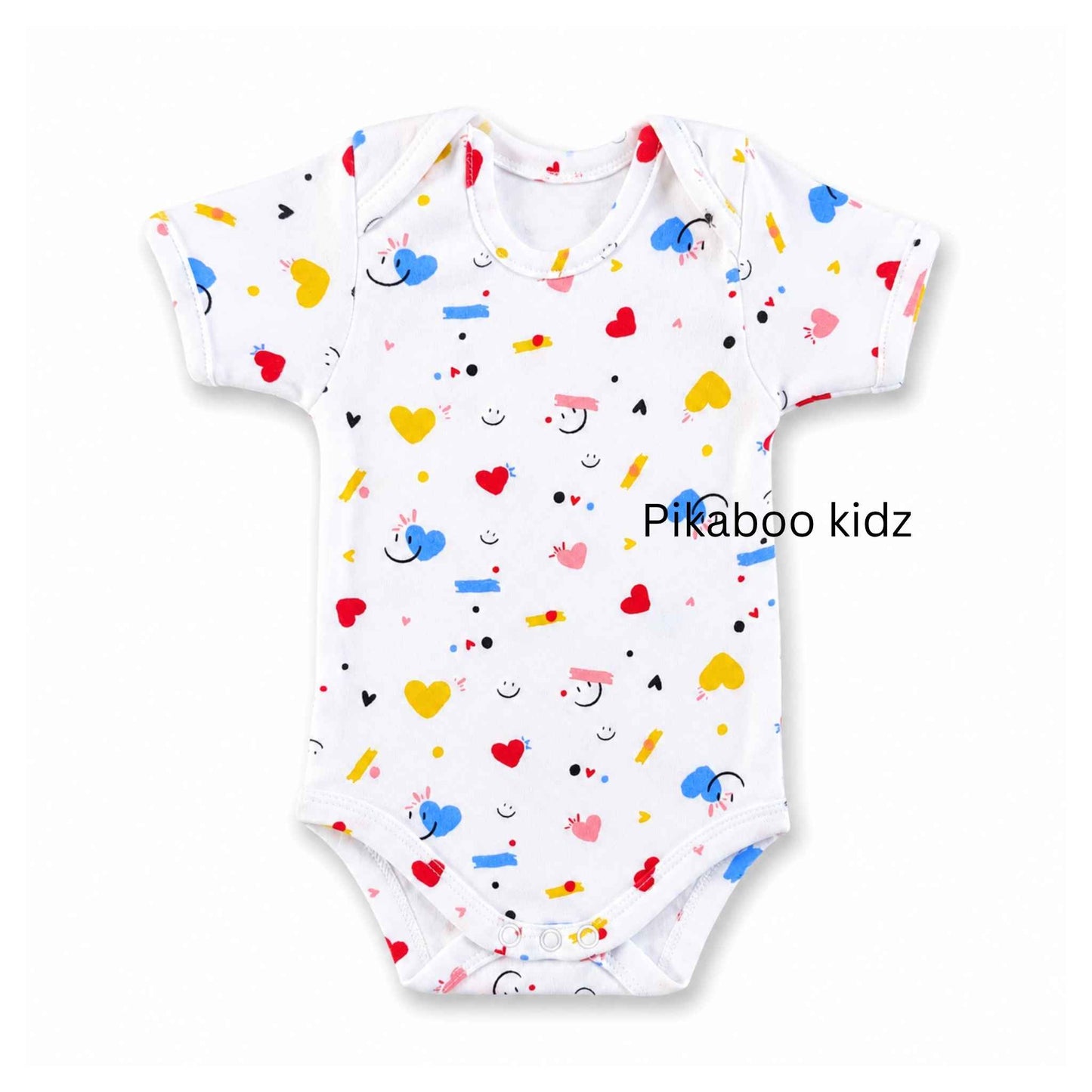 Onesies 0-3M – Hearts & Symbols