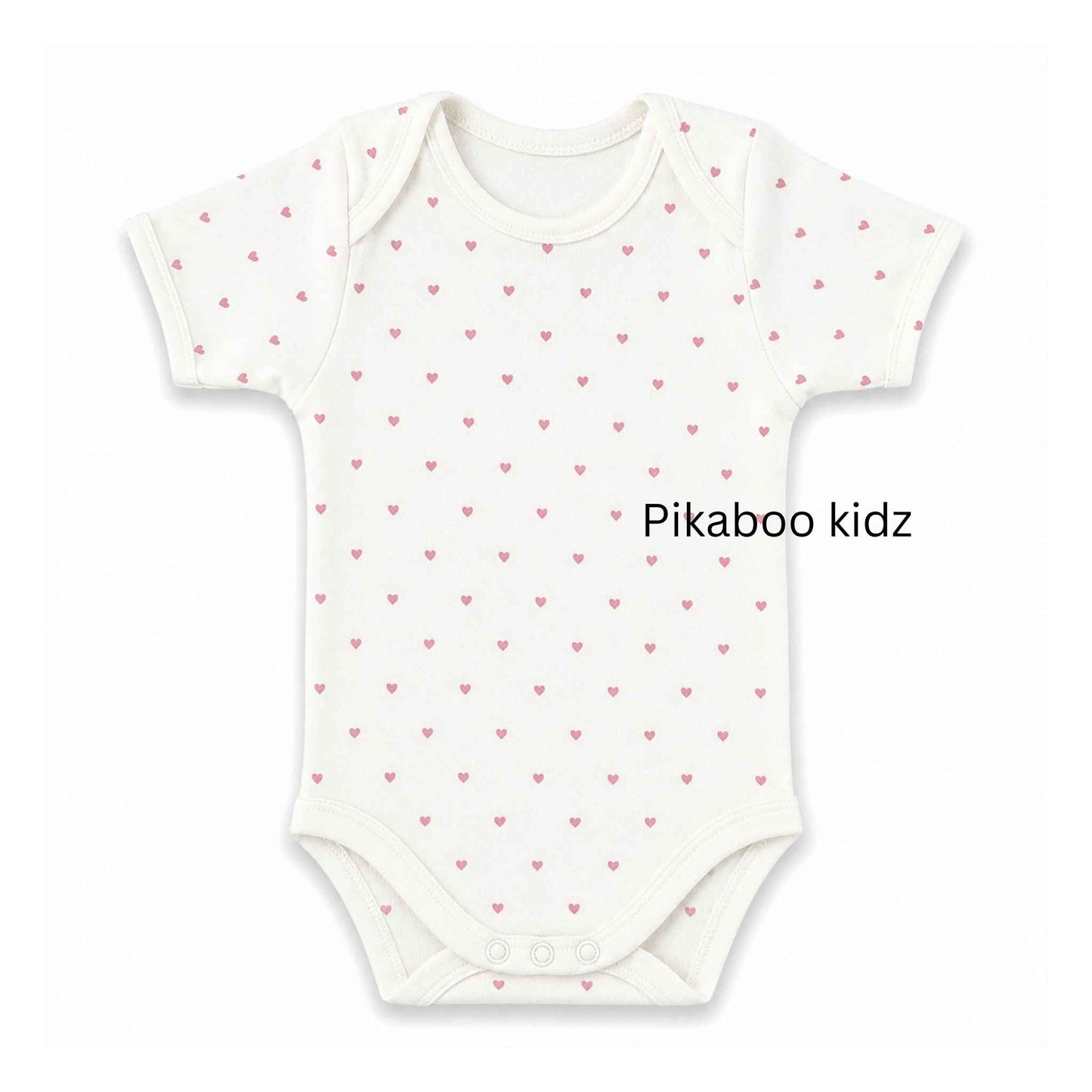Onesies 0-3M – Hearts