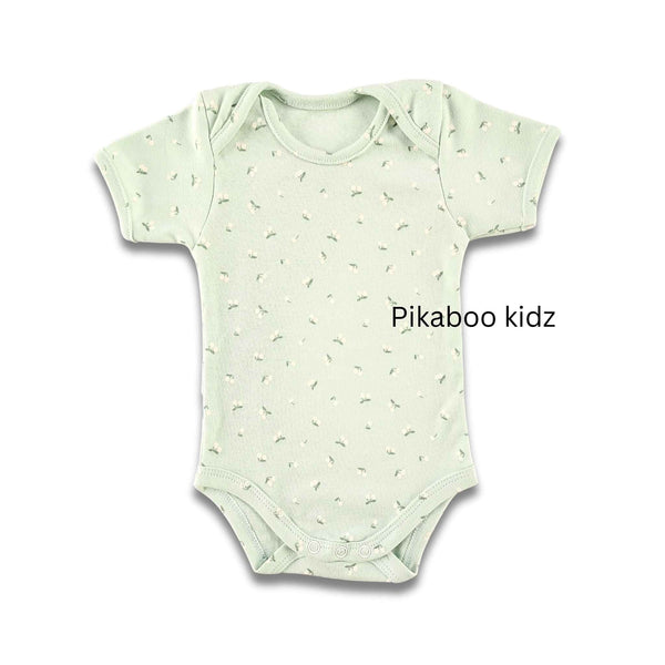 Onesies 0-3M – Pastel Green