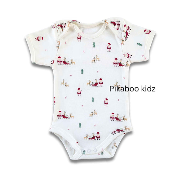 Onesies 0-3M – Santa