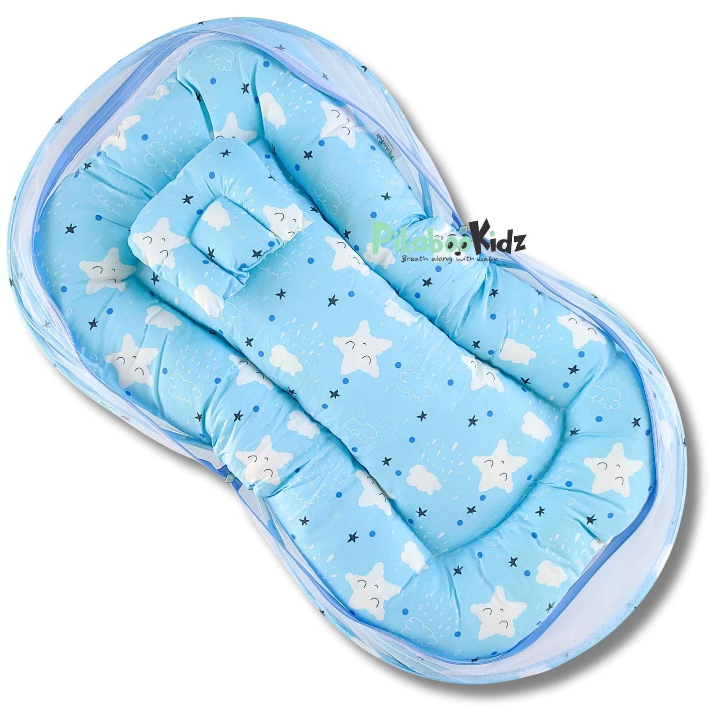 Baby Net BED – Blue stars