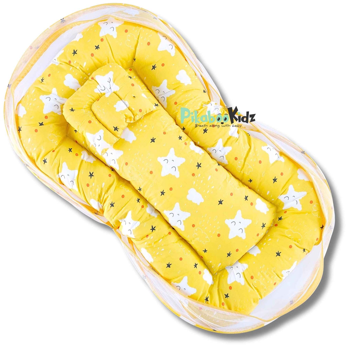 Baby Net BED – Yellow stars