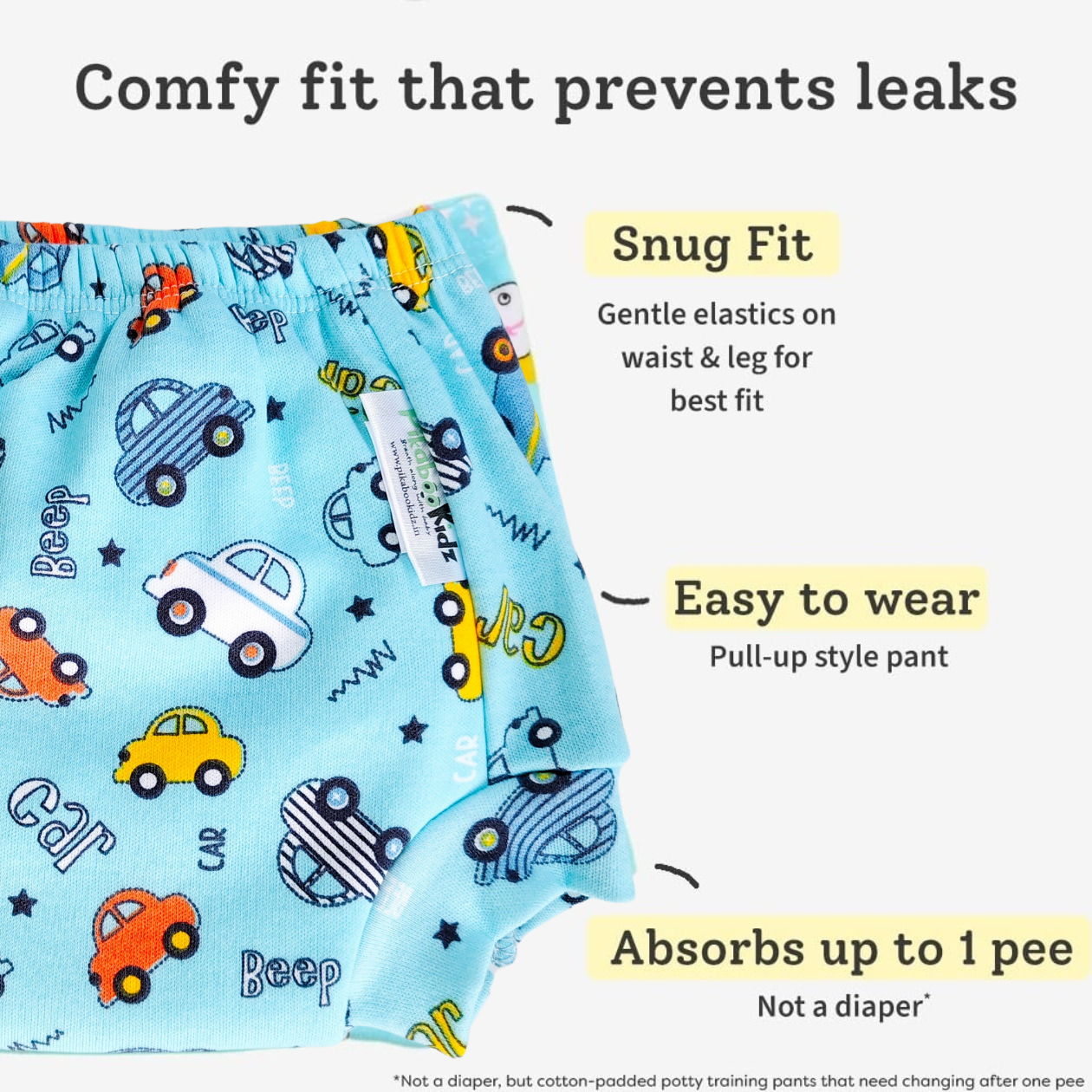 Potty Pro Padded UW Pack of 3 Combo (2)