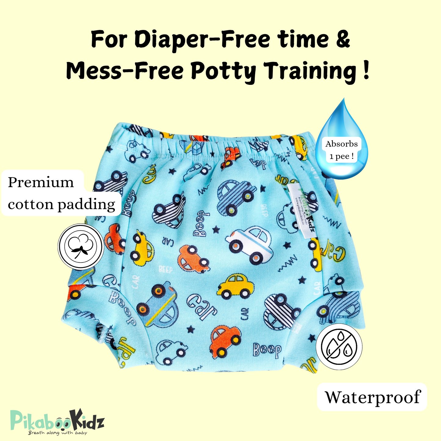 Potty Pro Padded UW Pack of 3 Combo (2)