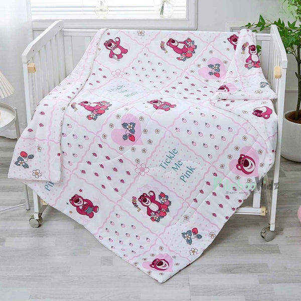 Baby Quilt 120*150cm - Tickle Me Pink