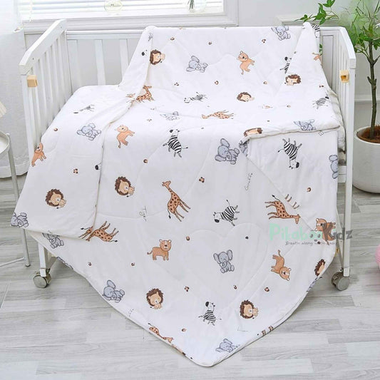 Baby Quilt 120*150cm - Cute Safari Animals