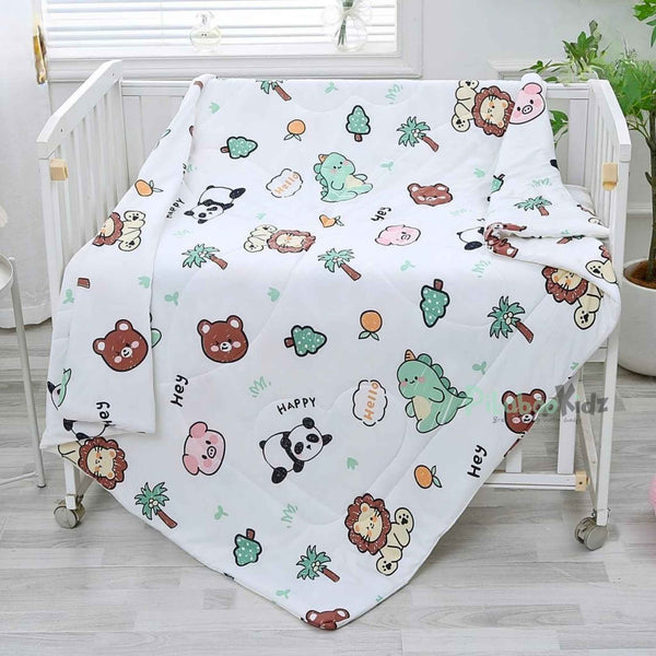 Baby Quilt 120*150cm - Jungle Buddies