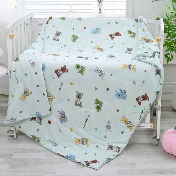 Baby Quilt 120*150cm - Pastel green