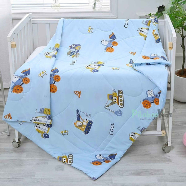 Baby Quilt 120*150cm - Truck Tales