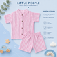 Muslin mandarin Collar Coords