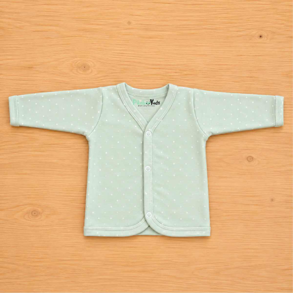 Organic cotton Full sleeve Jabla 0-3M -  Green