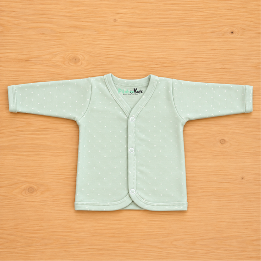 Organic cotton Full sleeve Jabla 0-3M -  Green