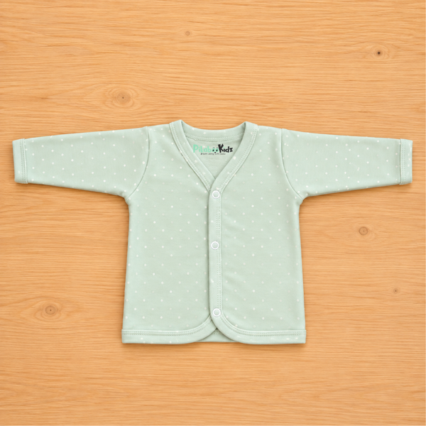 Organic cotton Full sleeve Jabla 0-3M -  Green