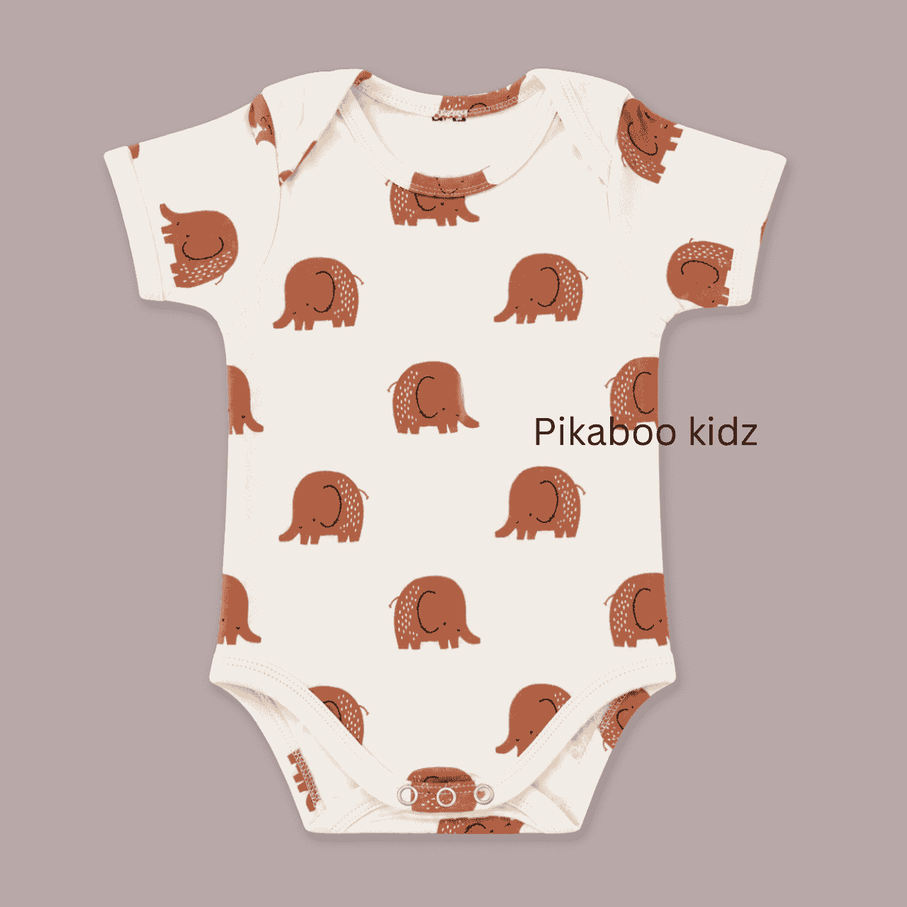Onesies 0-3M – Elephant