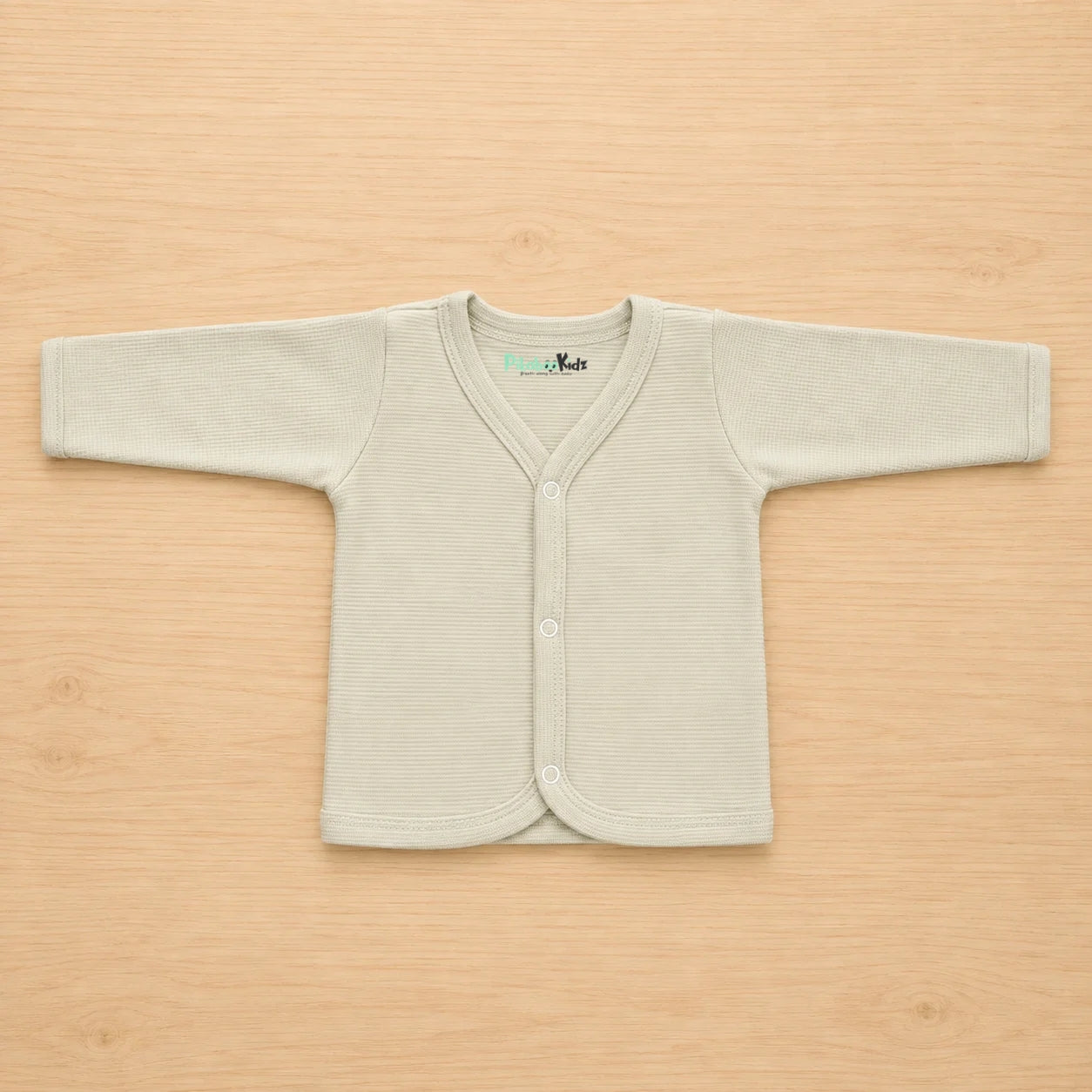 Organic cotton Full sleeve Jabla 0-3M - Cream stripes